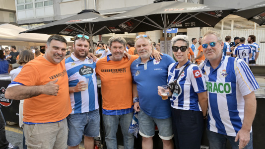 La alegría fue completa en Riazor