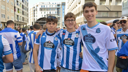 La alegría fue completa en Riazor