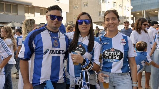 La alegría fue completa en Riazor