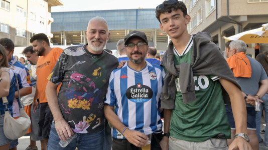 La alegría fue completa en Riazor