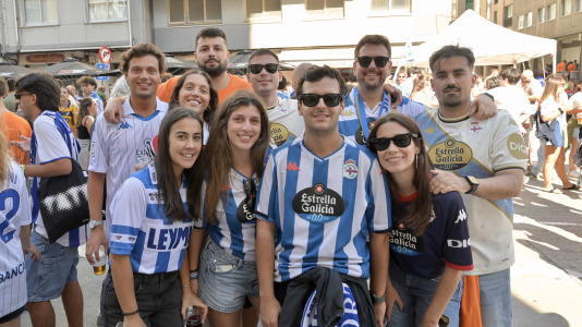 La alegría fue completa en Riazor