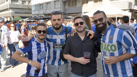 La alegría fue completa en Riazor