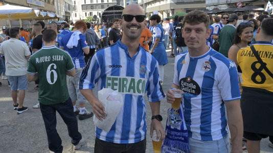 La alegría fue completa en Riazor