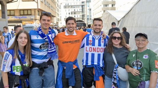 La alegría fue completa en Riazor
