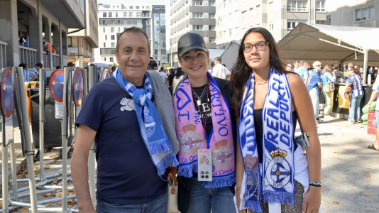 La alegría fue completa en Riazor