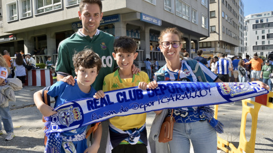 La alegría fue completa en Riazor