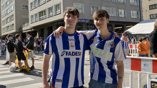 La alegría fue completa en Riazor