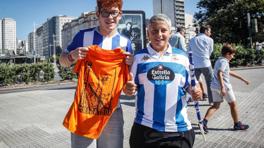La alegría fue completa en Riazor