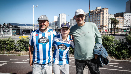 La alegría fue completa en Riazor
