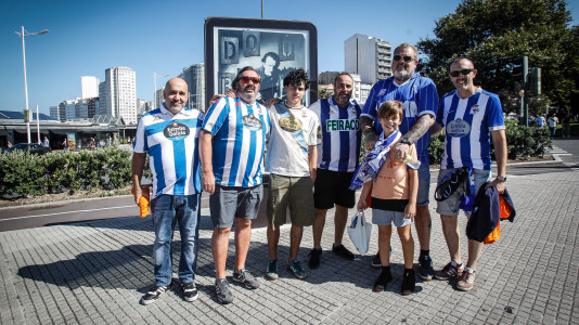 La alegría fue completa en Riazor