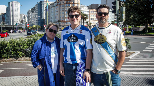La alegría fue completa en Riazor