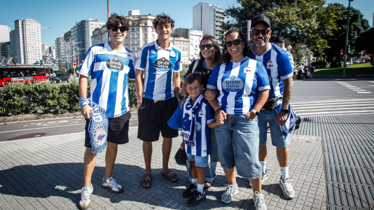 La alegría fue completa en Riazor