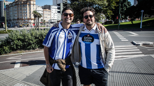 La alegría fue completa en Riazor