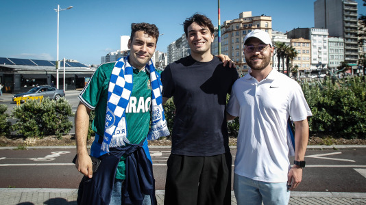 La alegría fue completa en Riazor