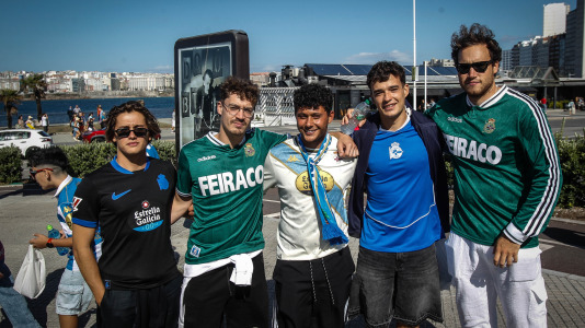 La alegría fue completa en Riazor