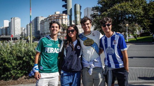 La alegría fue completa en Riazor