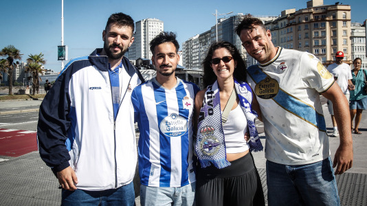 La alegría fue completa en Riazor