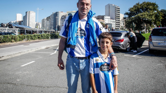 La alegría fue completa en Riazor