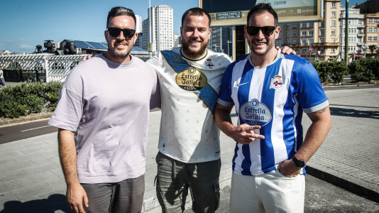 La alegría fue completa en Riazor