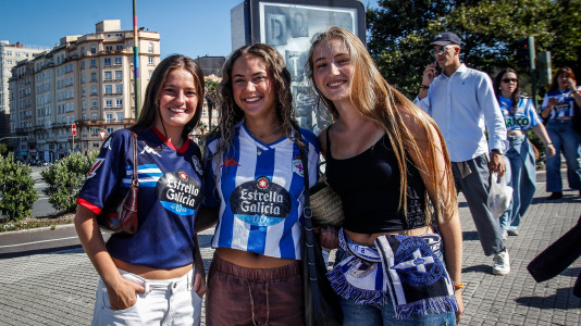 La alegría fue completa en Riazor