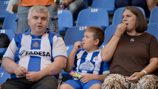 La alegría fue completa en Riazor