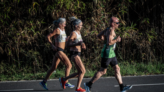Cientos de corredores participaron en una nueva prueba del Coruña Corre
