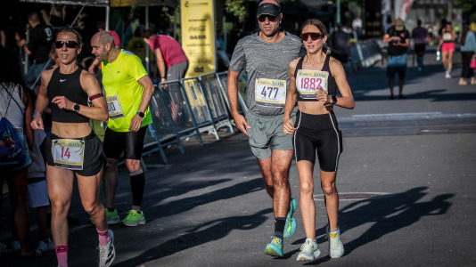 Cientos de corredores participaron en una nueva prueba del Coruña Corre
