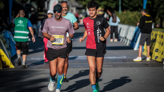 Cientos de corredores participaron en una nueva prueba del Coruña Corre