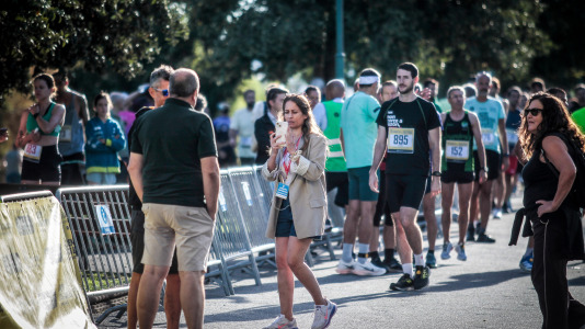 Cientos de corredores participaron en una nueva prueba del Coruña Corre