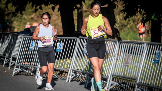 Cientos de corredores participaron en una nueva prueba del Coruña Corre