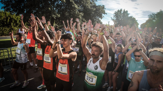 Cientos de corredores participaron en una nueva prueba del Coruña Corre