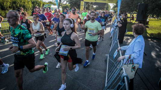 Cientos de corredores participaron en una nueva prueba del Coruña Corre