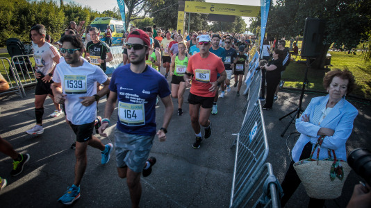 Cientos de corredores participaron en una nueva prueba del Coruña Corre