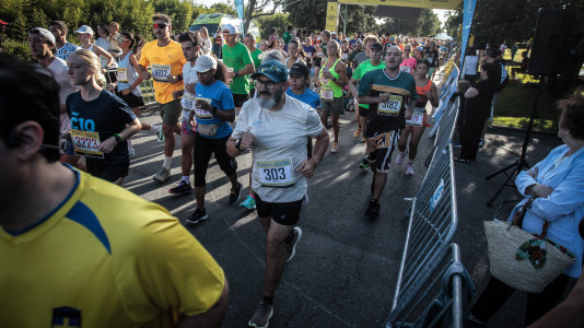 Cientos de corredores participaron en una nueva prueba del Coruña Corre