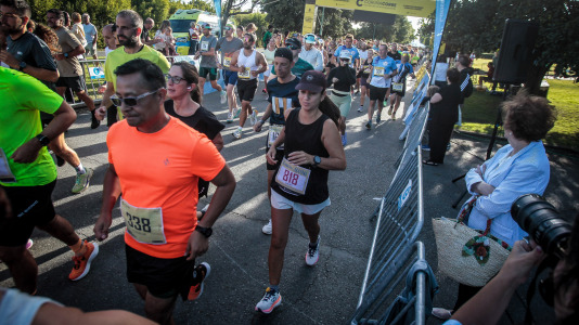 Cientos de corredores participaron en una nueva prueba del Coruña Corre