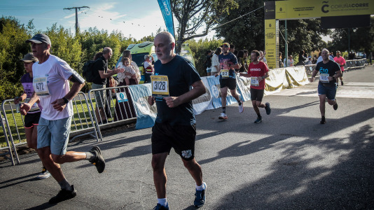 Cientos de corredores participaron en una nueva prueba del Coruña Corre