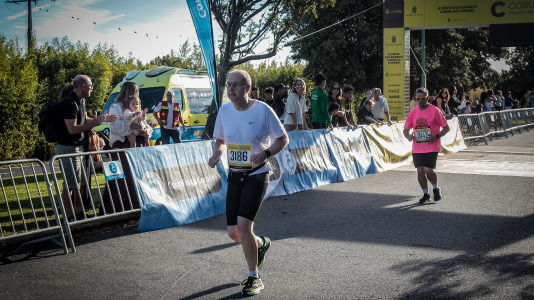 Cientos de corredores participaron en una nueva prueba del Coruña Corre
