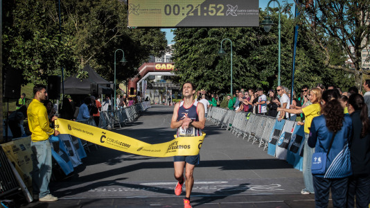 Cientos de corredores participaron en una nueva prueba del Coruña Corre
