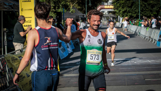 Cientos de corredores participaron en una nueva prueba del Coruña Corre