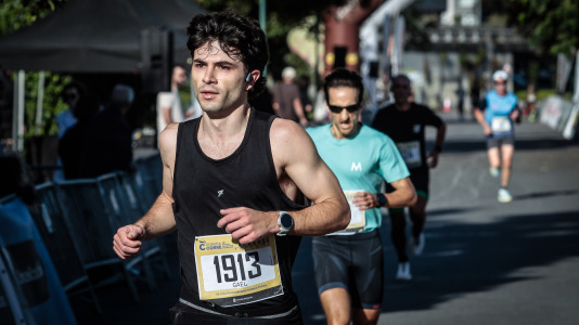 Cientos de corredores participaron en una nueva prueba del Coruña Corre