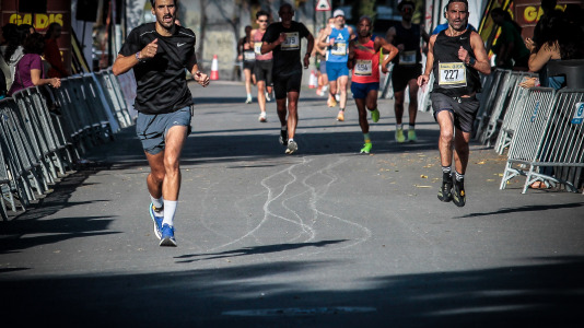 Cientos de corredores participaron en una nueva prueba del Coruña Corre
