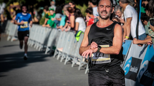 Cientos de corredores participaron en una nueva prueba del Coruña Corre