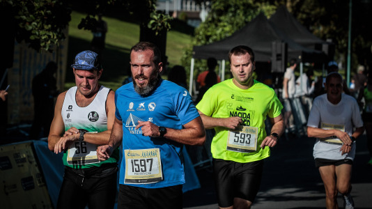 Cientos de corredores participaron en una nueva prueba del Coruña Corre
