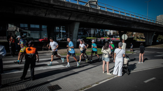 Cientos de corredores participaron en una nueva prueba del Coruña Corre
