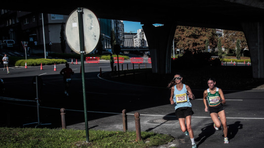 Cientos de corredores participaron en una nueva prueba del Coruña Corre