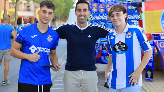 La afición blanquiazul no quiso perderse el duelo en el Coliseum