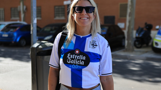 La afición blanquiazul no quiso perderse el duelo en el Coliseum