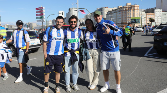Más de 28.000 personas se dieron cita para el Dépor-Sevilla