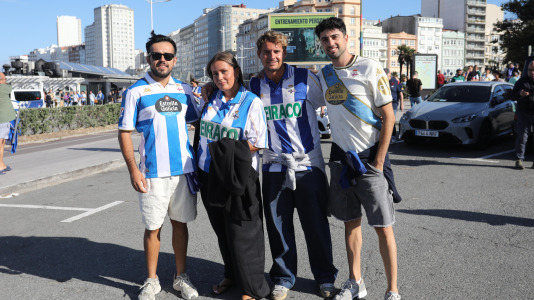 Más de 28.000 personas se dieron cita para el Dépor-Sevilla