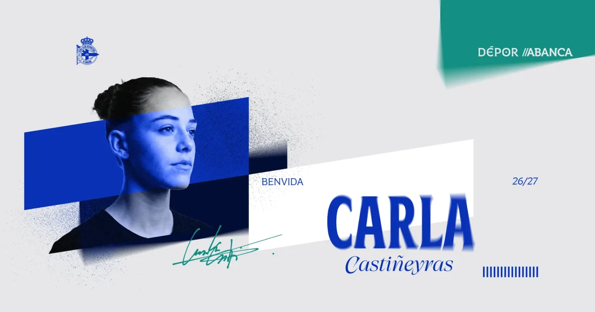 El Dépor firma presente y futuro con Carla Castiñeyras